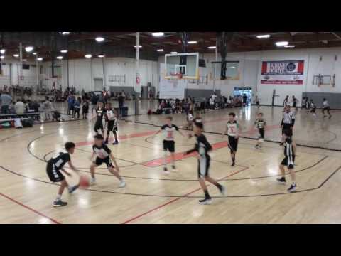 13U LA Hawks vs Hoopmasters Red  6.10.17