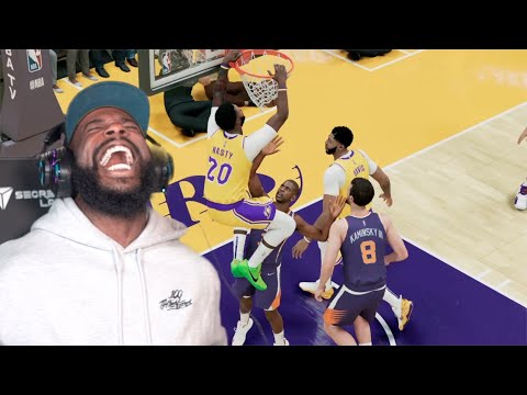 I Caught My First Body! Lakers vs Suns NBA Playoffs 2K22 MyCareer Ep 50