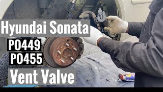Hyundai Sonata Evaporative Canister Vent Valve Solenoid Replacement
