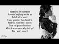 Camila Cabello Shameless Lyrics
