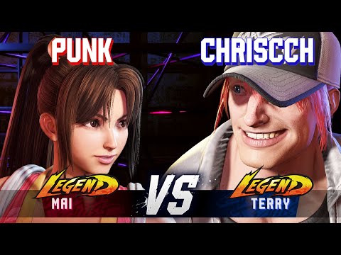 SF6 ▰ PUNK (Mai) vs CHRISCCH (Terry) ▰ High Level Gameplay