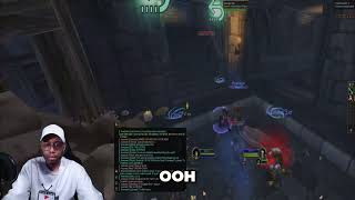 Dungeon Combat & Drama: Player Fights, Complains, Explores, and Bounces! #shorts