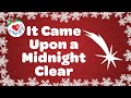 It Came Upon a Midnight Clear with Lyrics | Christmas Carol 2020