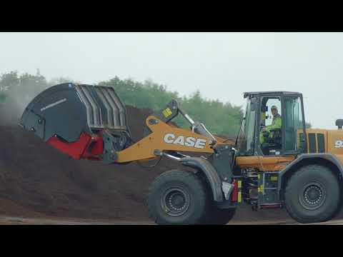 Schmihing Hochkippschaufel 6 cbm am Case 921G