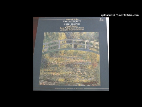 Frederick Delius : Suite for violin and orchestra RT VII/1 (1888)