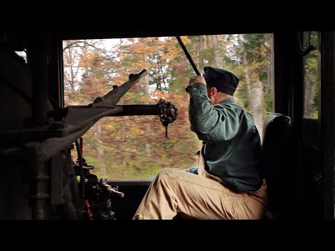 New Hope & Ivyland 40: Steam Locomotive Cab Ride | Bucks County Train Ride [4K]