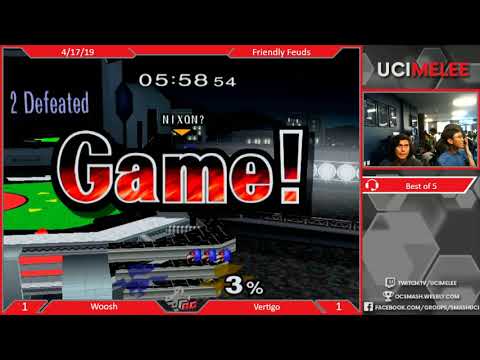 UCI Friendly Feuds - Woosh vs. Vertigo - April 17th, 2019