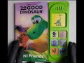 The GOOD DINOSAUR Best Friends INTERACTIVE Button Sound Book