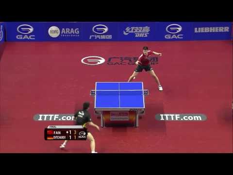 2013 German Open MS-F: Fan Zhendong - Dimitrij Ovtcharov (full match|short form in HD)