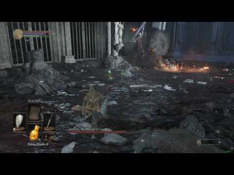 Dark Souls III SL1 Run[HD]: Aldrich, Devourer of Gods(34th attempt)