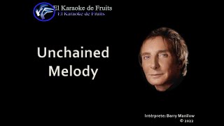 Barry Manilow Unchained Melody karaoke
