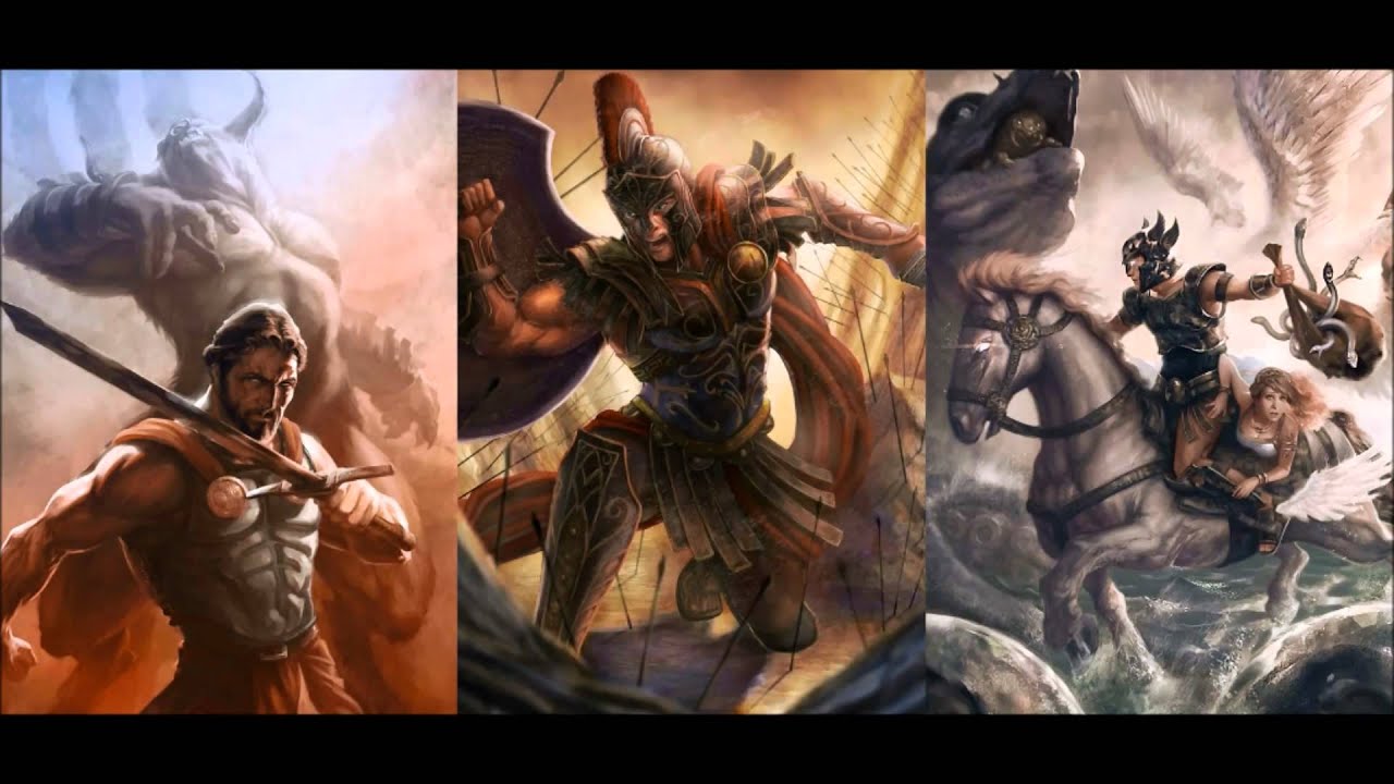 Mitología Griega: Teseo, Aquiles y Perseo, Heroes Griegos