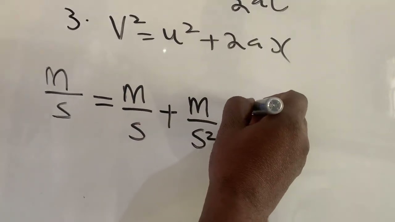 Lesson One Continued: Derived Quantities and Units Part Two (Calculations)