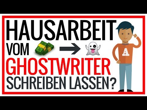 Hausarbeit schreiben lassen | Per Ghostwriter zur sicheren 1,0? 👻