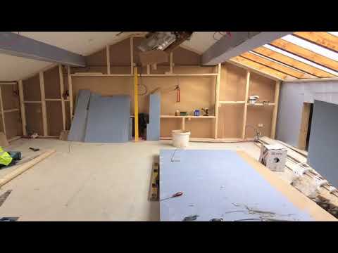 Loft Conversion Cinema Room Time Lapse