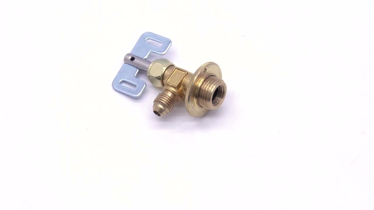 JTC1130 - サービス缶バルブR12用 - ネジサイズ：7/16-20UNF デンゲン