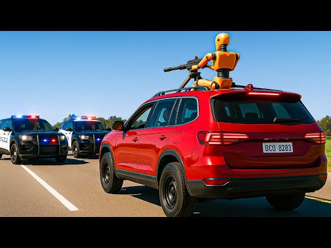 Police Chases and Car Crashes #06 | BeamNG.Drive