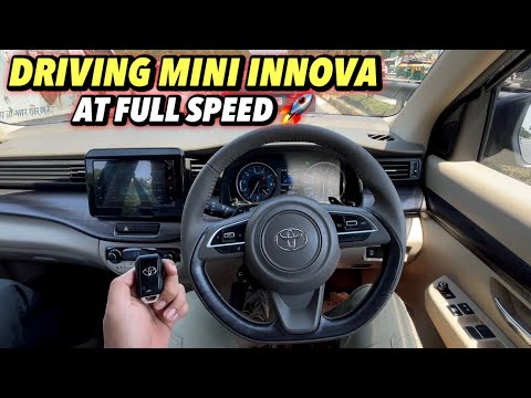 Thumbnail for 1st to Drive New Toyota Rumion 2023 | Fortuner wali feel @10 Lacs | Full Drive Review by Toyota Rumion