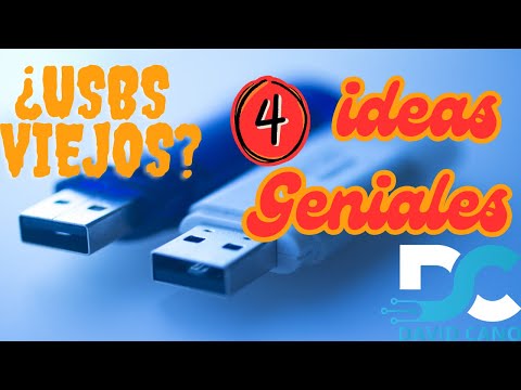 ¡Dale Vida a tus USBs Viejos con Estas 4 Ideas geniales!