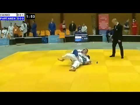 Sovelletun judon SM 2015: SM-73: VAINIO - PARTANEN