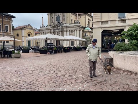 Walking in Busto Arsizio, Italy 2023