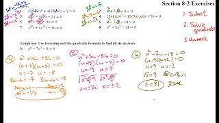 101 8-2 Solutions 1-9
