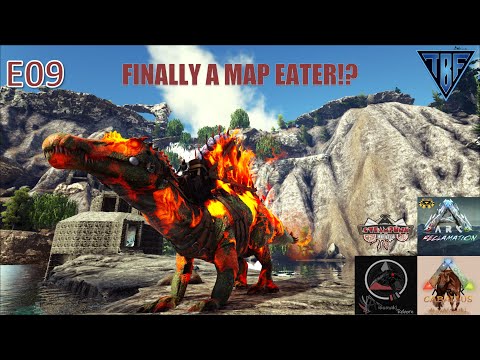 This Spino is amazing!  Ark Survival Evolved - AG Reborn - Reclamation - Steampunk - Callabus E09