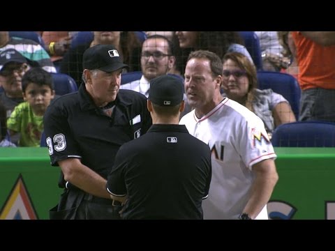 CIN@MIA: Redmond discusses play at the plate in loss