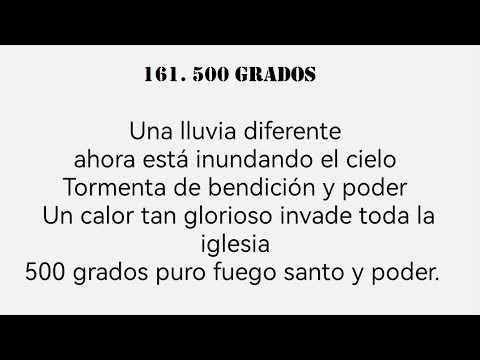 CORO N°161. 500 GRADOS