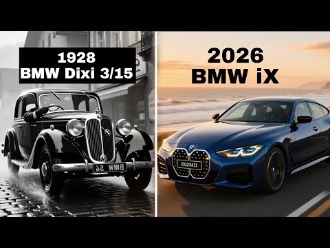 Evolution of BMW | From 1928 to 2026 | in 2 minutes 
