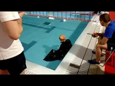 Apnea dinamica 137.90 mt monopinna categoria elite