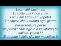 Lucio Battisti - Luci-ah Lyrics - Fredia Lobato Lucio Battisti - Luci-ah Lyrics