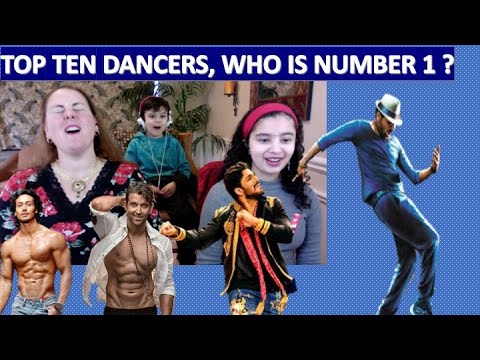 Top 10 Indian Dancers (Actors Edition) / AMERICANS REACTION