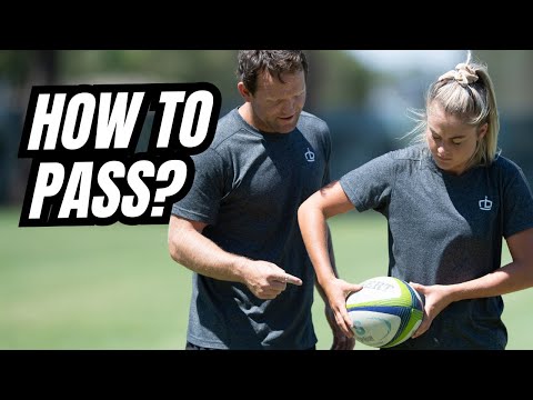 How To Pass A Rugby Ball? | @rugbybricks Peter Breen | Georgia Page thumbnail