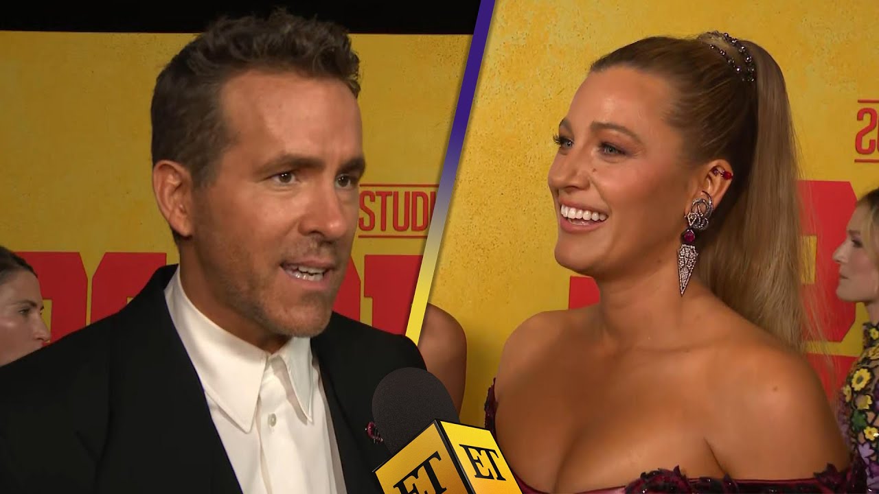 Ryan Reynolds and Blake Lively on Deadpool & Wolverine's Y2K References (Exclusive)