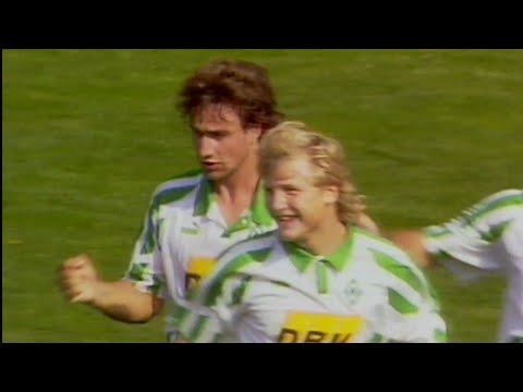 Dynamo Dresden - Werder Bremen, BL 1994/95 1.Spieltag Highlights