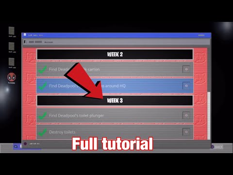 DEADPOOL WEEK 3 CHALLENGES