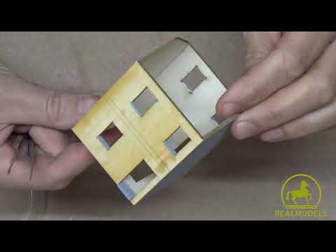 Costruzione del nostro kit in scala H0 di edificio italiano