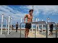 본다이비치 철봉 운동 Austrailia bondi beach street workout