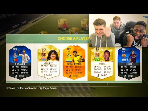 FIFA 16 - 191 RATED FUT DRAFT CHALLENGE!! GREATEST FUT DRAFT OF ALL TIME!!