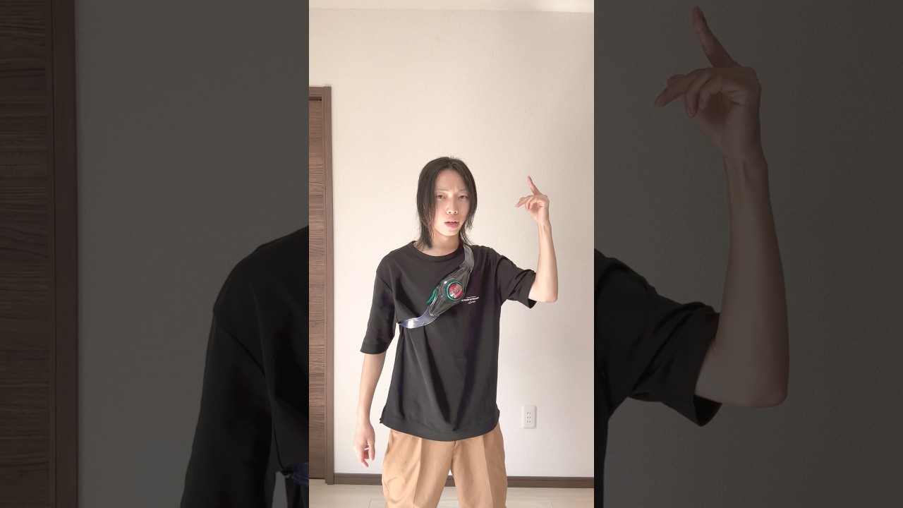 【shorts変身】仮面ライダーゼッツ　フィジカムインパクトに変身してみた #仮面ライダー #kamenrider #仮面ライダーゼッツ
