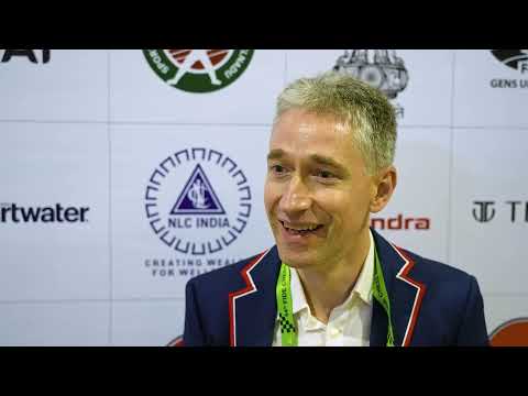 Interview with GM Michael Adams (England) | 44th Chess Olympiad, Round 4 |