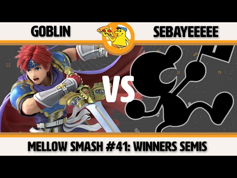 Mellow Mushroom SSBU #41 - Goblin (Roy) vs Sebayeeeee (G&W) Smash Ultimate Winners Semis