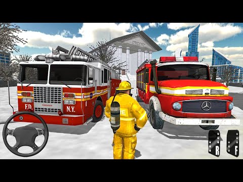 Fire Truck Rescue Simulator 2022 - Emergency 911 Truck Driver - Android Gameplay