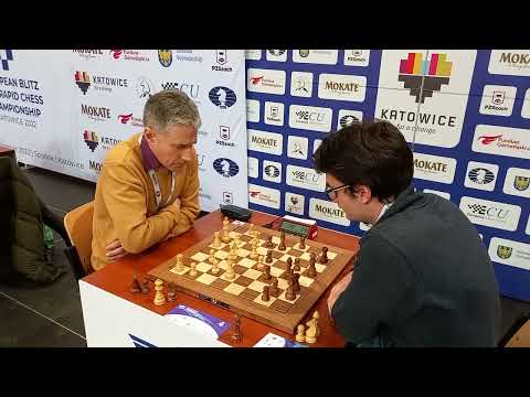 GM Michael Adams - IM Roven Vogel | European Blitz Championships