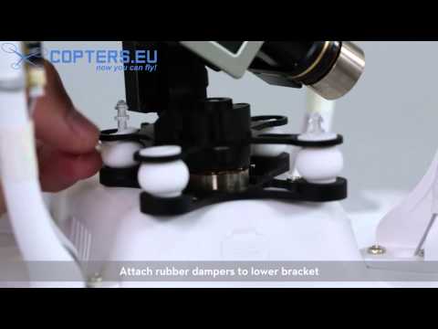 How to install the new Zenmuse H3-3D on the Phantom 2 - COPTERS.EU