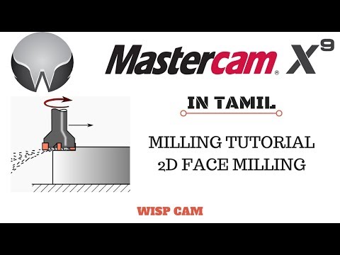 MASTERCAM MILLING TUTORIAL  PART - 4