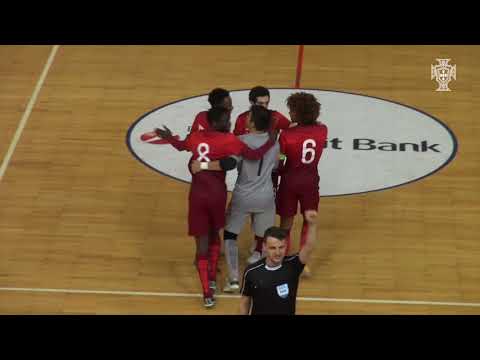 SN Futsal Sub-18: Portugal 15-3 Sérvia