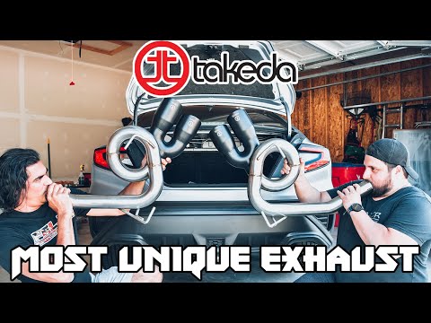 Installing the most unique exhaust on VB WRX - AFE Power Takeda Exhaust install on 2022-2024 WRX