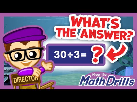 Practice Dividing by 3’s! | Meet the Math Drills - Division  | Preschool Prep Company